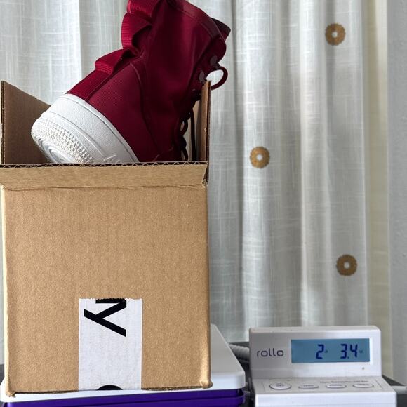 Nike SF Air Force 1 High 8.5 Special Field Red Crush 2018 Suede Nylon 857872-601 - Picture 13 of 15